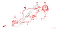 TUBO FLEXIVEL LAVA(1.4L) para Honda CIVIC 1.4SPORT AUDIOLESS 5 portas transmissão inteligente 2011