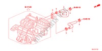 TUBO FLEXIVEL LAVA(DIESEL)(LH) para Honda CIVIC 2.2BASE 5 portas 6 velocidades manuais 2011