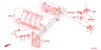 TUBO METALICO RESPIRACAO(1.4L) para Honda CIVIC 1.4GT 5 portas 6 velocidades manuais 2011