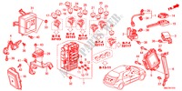 UNIDADE CONTROLO(CABINE)(LH)(1) para Honda CIVIC 2.2EXE 5 portas 6 velocidades manuais 2011