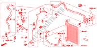 AR CONDICIONADO (MANGUEIRAS/TUBOS) (D.) (2) para Honda CIVIC 2.0 TYPE R    RACE 3 portas 6 velocidades manuais 2007