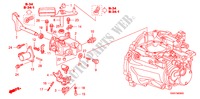 BRACO MUDANCAS/ALAVANCA MUDANCAS (1.4L) (1.8L) para Honda CIVIC 1.8 BASE 3 portas 6 velocidades manuais 2009
