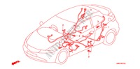 CABLAGEM(D.)(2) para Honda CIVIC 1.8 TYPE S 3 portas transmissão inteligente 2008
