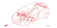 CABLAGEM(D.)(3) para Honda CIVIC 1.8 TYPE S 3 portas transmissão inteligente 2008