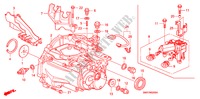 CORPO CAIXA VELOCIDADES (1.4L) (1.8L) para Honda CIVIC 1.8 TYPE S 3 portas 6 velocidades manuais 2009