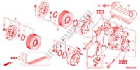 AR CONDICIONADO(COMPRESSOR)(2.0L) para Honda CIVIC 2.0 TYPE-R    PLUS 3 portas 6 velocidades manuais 2010