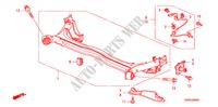 BRACO INFERIOR TRASEIRO para Honda CIVIC 2.2 TYPE-S    PLUS 3 portas 6 velocidades manuais 2010