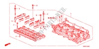 CABECA MOTOR(DIESEL) para Honda CIVIC 2.2 BASE 3 portas 6 velocidades manuais 2011
