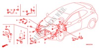 CABLAGEM(LH)(1) para Honda CIVIC 1.8 TYPE-S 3 portas transmissão inteligente 2010