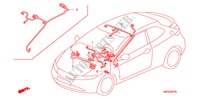 CABLAGEM(LH)(4) para Honda CIVIC 1.8 TYPE-S 3 portas transmissão inteligente 2010