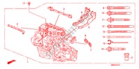 CABLAGEM MOTOR(2.0L) para Honda CIVIC 2.0 TYPE-R    PLUS 3 portas 6 velocidades manuais 2011