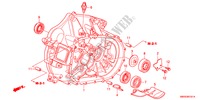 CAIXA EMBRAIAGEM(2.0L) para Honda CIVIC 2.0 TYPE-R    PLUS 3 portas 6 velocidades manuais 2011