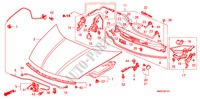 CAPOT MOTOR(D.) para Honda CIVIC 1.4 BASE 3 portas transmissão inteligente 2010