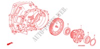 DIFERENCIAL(1.4L)(1.8L) para Honda CIVIC 1.4 TYPE-S 3 portas transmissão inteligente 2011