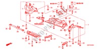ESTRUTURA SECUNDARIA DIANTEIRA para Honda CIVIC 2.0 TYPE-R    PLUS 3 portas 6 velocidades manuais 2011
