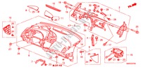 PAINEL INSTRUMENTOS(LH) para Honda CIVIC 1.4 TYPE-S 3 portas 6 velocidades manuais 2011