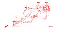 TUBO FLEXIVEL LAVA(1.4L) para Honda CIVIC 1.4 BASE 3 portas transmissão inteligente 2010