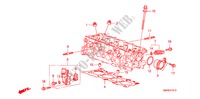 VALVULA EMBOLO(1.4L) para Honda CIVIC 1.4 TYPE-S    PLUS 3 portas transmissão inteligente 2011