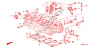 VALVULA EMBOLO(1.8L) para Honda CIVIC 1.8 TYPE-S    PLUS 3 portas transmissão inteligente 2011