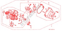 DISTRIBUIDOR (LUCAS AUTOMOTIVE LTD.) para Honda ACCORD 1.8IS 4 portas automática de 4 velocidades 1996
