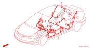 CABLAGEM(LH) (3) para Honda CIVIC 1.6 LS 4 portas 5 velocidades manuais 2006