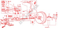 BOMBA PRINCIPAL TRAVOES/ SERVO FREIO(D.) para Honda CIVIC 1.6 SE 4 portas automática de 5 velocidades 2009