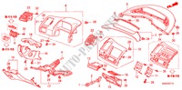 GUARNICAO PAINEL INSTRU.(LADO CONDUTOR) (LH) para Honda CIVIC 1.8 ES 4 portas automática de 5 velocidades 2009
