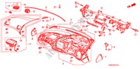 PAINEL INSTRUMENTOS(D.) para Honda CIVIC 1.8 S 4 portas 6 velocidades manuais 2008