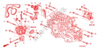 SUPORTE ALTERNADOR/ TENSOR para Honda CIVIC 1.8 ES 4 portas automática de 5 velocidades 2009