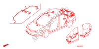 CABLAGEM(D.)(4) para Honda CIVIC 1.8 VXI 4 portas automática de 5 velocidades 2010