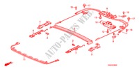 COMP.DA CORREDICA DO TETO para Honda CIVIC 1.8 LSSP 4 portas automática de 5 velocidades 2011