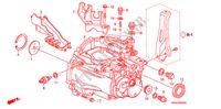 CORPO CAIXA VELOCIDADES para Honda CIVIC EXI-ALGERIA 4 portas 5 velocidades manuais 2011
