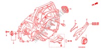 DESENGATE EMBRAIAGEM para Honda CIVIC 1.8 LXI 4 portas 5 velocidades manuais 2011