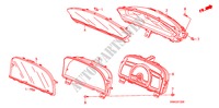 INDICADORES(NS) para Honda CIVIC 1.8 VXI 4 portas automática de 5 velocidades 2010