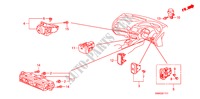 INTERRUPTOR(D.) para Honda CIVIC 1.8 VXI 4 portas automática de 5 velocidades 2010