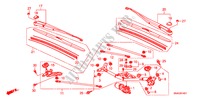 LIMPA PARA BRISAS(D.) para Honda CIVIC 1.8 VXI 4 portas automática de 5 velocidades 2010