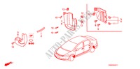 PALA RODA para Honda CIVIC 1.8 VXI 4 portas automática de 5 velocidades 2010