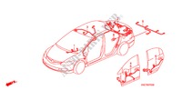CABLAGEM(LH)(4) para Honda CIVIC HYBRID MX 4 portas totalmente automática CVT 2011