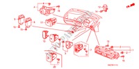 INTERRUPTOR(D.) para Honda CIVIC HYBRID MXB 4 portas totalmente automática CVT 2009