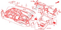 PAINEL INSTRUMENTOS(LH) para Honda CIVIC HYBRID MX 4 portas totalmente automática CVT 2011