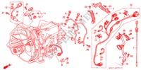 INDICADOR NIVEL OLEO/CABLAGEM (LH) para Honda LEGEND LEGEND 4 portas automática de 4 velocidades 1991