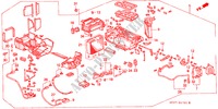 UNIDADE AQUECEDOR(D.) para Honda LEGEND LEGEND 4 portas automática de 4 velocidades 1992