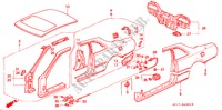 ALTERNADOR(PAINEL EXTERNO) para Honda LEGEND COUPE LEGEND 2 portas automática de 4 velocidades 1994