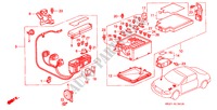 UNIDADE CONTROLO (COMPARTIMENTO MOTOR)(D.) para Honda CIVIC CRX ESI 2 portas automática de 4 velocidades 1993