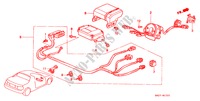 UNIDADE SRS(D.) para Honda CIVIC CRX ESI 2 portas automática de 4 velocidades 1996
