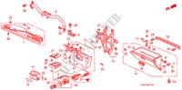 GUARNICAO PAINEL INSTRU.(LH)(1) para Honda CIVIC ESI 4 portas 5 velocidades manuais 1992
