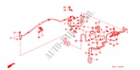TUBAGEN DIRECCAO ASSIST.(LH) para Honda CIVIC COUPE LSI 2 portas automática de 4 velocidades 1995