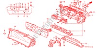 COMPONENTES INDICADORES(2) para Honda PRELUDE DOHC VTEC 2 portas 5 velocidades manuais 1993
