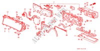 COMPONENTES INDICADORES(4) para Honda PRELUDE DOHC VTEC 2 portas 5 velocidades manuais 1996