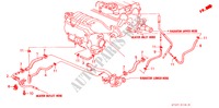 TUBO FLEXIVEL LAVA(DOHC VTEC) para Honda CIVIC 1.8VTI 5 portas 5 velocidades manuais 1997